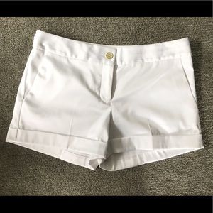 Women’s Satin White Shorts size 4